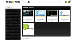 Desktop Screenshot of natural20gaming.com